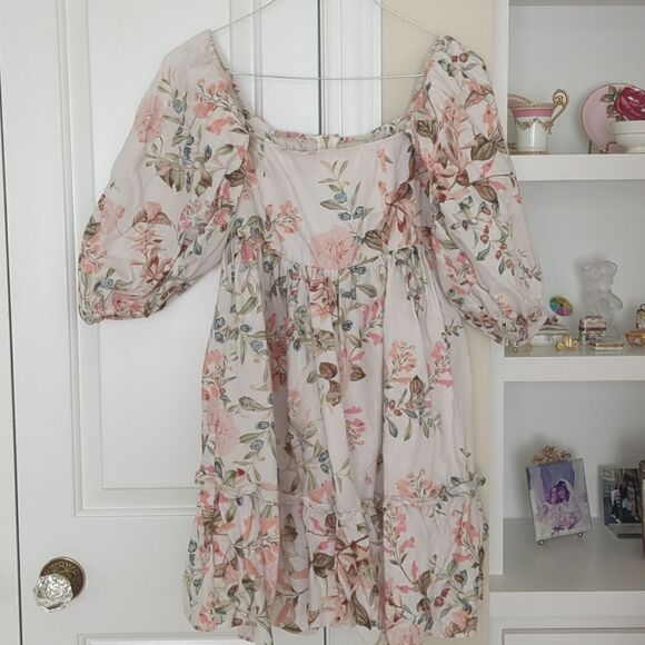 Cara Cara Sip Sip Dress in Trellis Floral Size XS - Picture 2 of 8